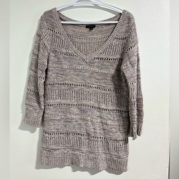 🎉4/30$🎉 Dynamite Multicolor Pastel Open-Knit Sweater – Women’s M 🧶 - Picture 1 of 6